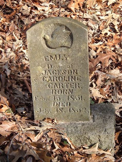 Trusted by generations of families for quality and value, we provide a full range of cute baby. Emly Carter Feb. 15, 1851 - July 18, 1852. D/o Jackson ...