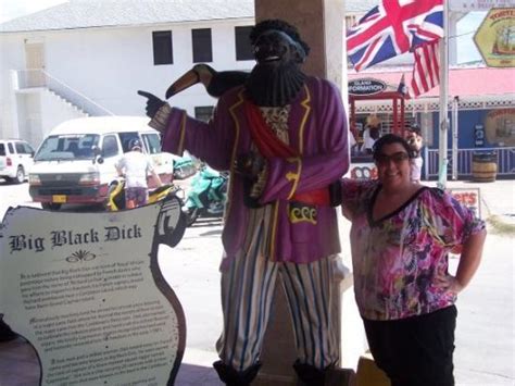 Maybe you would like to learn more about one of these? that's me with Big Black Dick - Foto de Grand Cayman ...