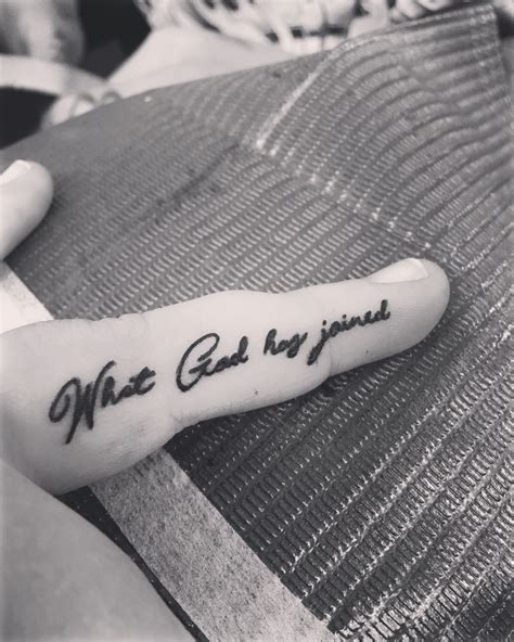 Godha s beenf aithful quotes. What God has joined, let no man separate . | Tattoo quotes ...