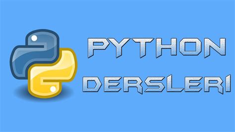 Python Dersleri - Değişkenler (Python Programming Tutorial ...