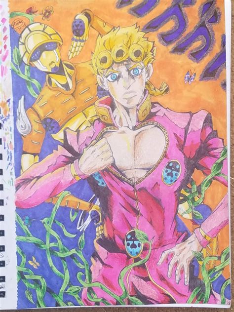 1m sub fanart contest i, giorno giovanna. Giorno Giovanna & Gold Experience Fanart | Anime Amino