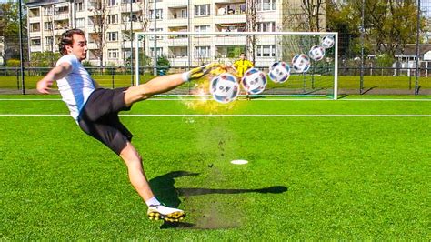 Fussball als zuschauer zu geniessen ist auch mit körperlichen einschränkungen möglich. ULTIMATIVE VOLLEY FUßBALL CHALLENGE!! - YouTube