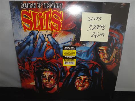The Slits - Return Of The Giant Slits - 2017, Colored ...