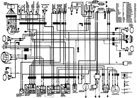 Check the connections of the tacho wire through the shiftlight are correct. 1980 Suzuki Gs450 Wiring Diagram