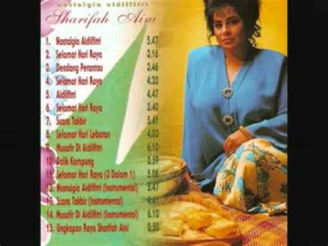 Album raya ini masih mendapat sambutan peminat dan ini adalah kali ketiga ia diterbitkan dalam versi kulit album yang berbeza. Sharifah Aini - Nostalgia Aidilfitri Lagu Raya Best - YouTube