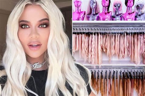 Khloe kardashian explains why she goes from her lob to long hair and how she preserves her hair extensions for years — read more. Khloe Kardashian Shows Off An Entire Room Dedicated To Her