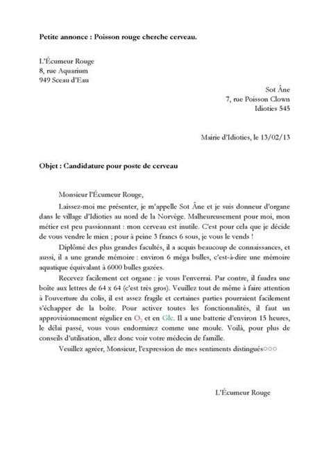 Je pense que ma question veut tout dire, ou presque. lettre exemples: Lettre De Motivation Entrée En 6ème Collège Privé