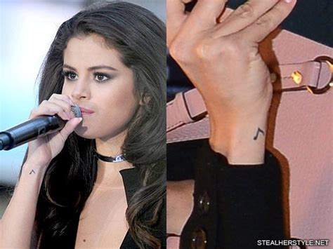 Check out our selena gomez tattoo selection for the very best in unique or custom, handmade pieces from our there are 15 selena gomez tattoo for sale on etsy, and they cost $9.32 on average. Selena Gomez's Tattoos & Meanings | Steal Her Style