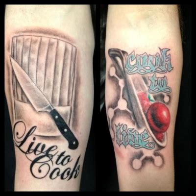 Maybe you would like to learn more about one of these? Did some chef tattoos the other day.