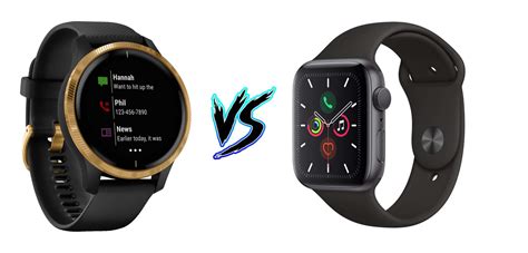 Over 18s only (21+ in some jurisdictions). Garmin Venu vs Apple Watch Series 5 - Comparison ...