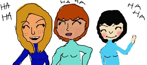 Miis are at the beach by yungdeez on deviantart : Anna, Rin and Abby Can't Stop Laughing At Me! by ...