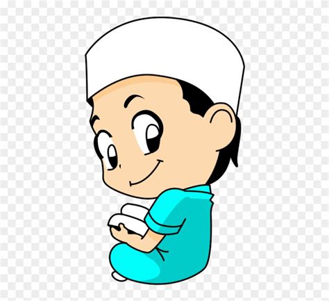 Quran Muslim Islam Cartoon Child - Muslim Boy Cartoon Png ...