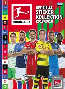 Das album zur uefa euro 2020™ official preview collection bietet platz für insgesamt 568 sticker! Vorstellung: „Bundesliga - Offizielle Sticker Kollektion 2017/2018". - Sammelbild.info