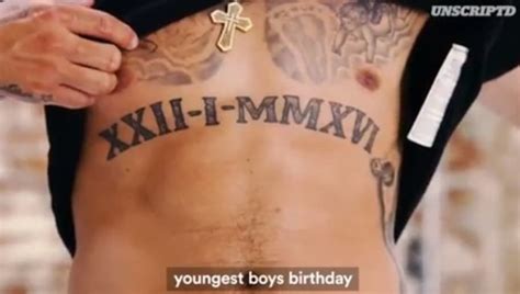 Lana sings a lot about love and loneliness, so it would only make a guess. VIDEO: Kyle Walker Explains the Reason Behind Each of His Vast Collection of Tattoos | 90min