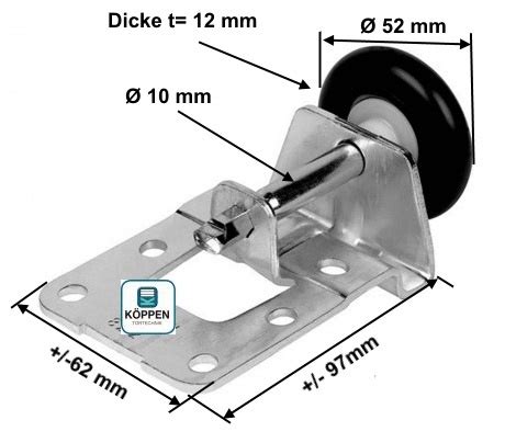 Alle ausführungen zeichnen sich durch eine platzsparende montage unter der decke, hohe energieeffizienz, umfangreiche zusatzausstattungen (z. Laufrollen Set Siebau komplett links und rechts mit Halter ...