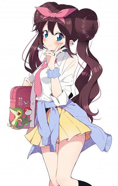 Best wishes!, black & white, bw: Black and White 2 - Pokémon - Image #2685666 - Zerochan ...