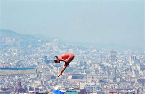 The olympic diving pool is a must! Bob Martin, 33 years old and little known outside the UK ...