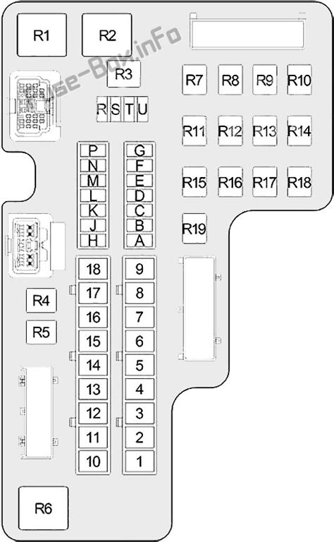 Fuse Box Diagram > Dodge Dakota (2001-2004)