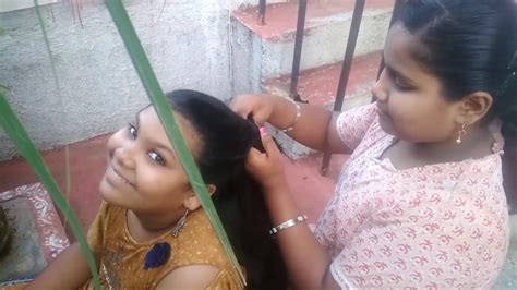 Not only are braids extremely practical for securing your hair during physical & outdoor the easiest way to get uniform, neat looking sections is to use your fingernail or a comb to draw the dividing lines along your scalp, parallel. सागर वेणी पार्टीसाठी| easiest way to learn French braid ...