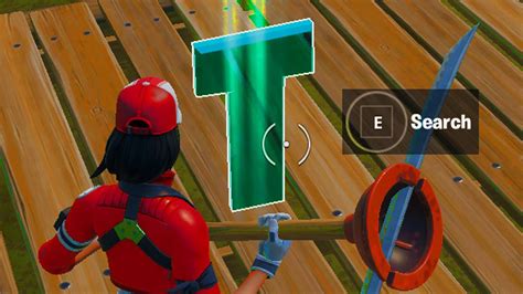 Season 1 week 1 has you find the letter f. مكان حرف ال t فورتنايت - letter t location fortnite - YouTube