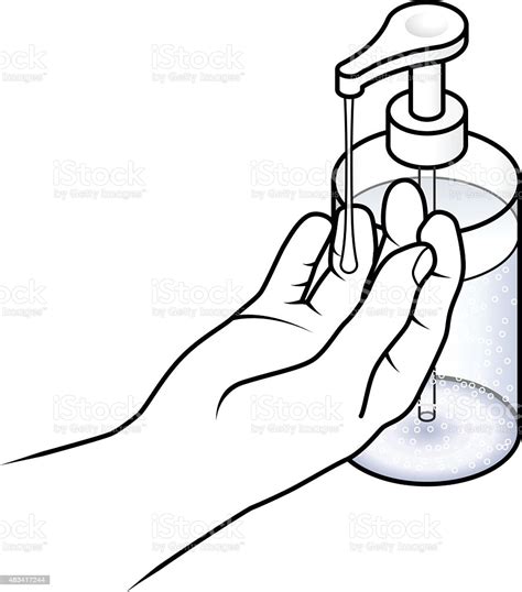 Hand Sanitizer Stock Illustration - Download Image Now - iStock