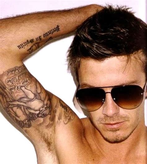 Beckham tattoos are very popular and stylish among all celebrity tattoo designs. PhotoFunMasti: David Beckham Tattoos