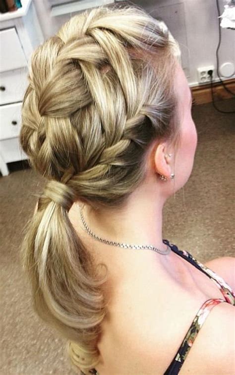 A high pony is a classic sporty 'do. 20 Sporty Hairstyles for Women | Womens hairstyles, Braids ...