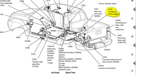 The power windows are not working in my 2002 ford explorer, is there a fuse that i can try replacing? 2002 Ford Explorer Sport Trac Parts Diagram - Sport Information In The Word