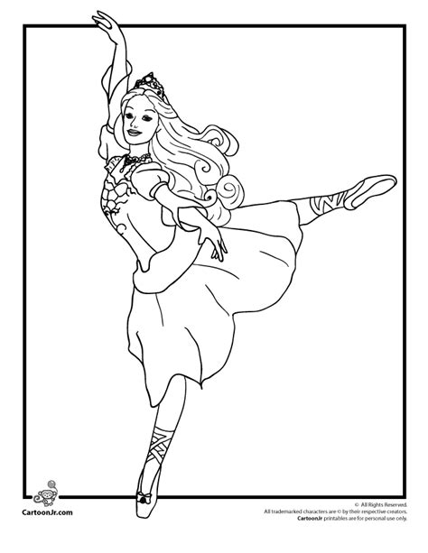 Supercoloring.com is a super fun for all ages: Barbie Ballerina Coloring Pages - Coloring Home