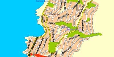 Map of cape town and surrounding areas. Ocean view Cape Town karte - Karte, ocean view keiptauna ...