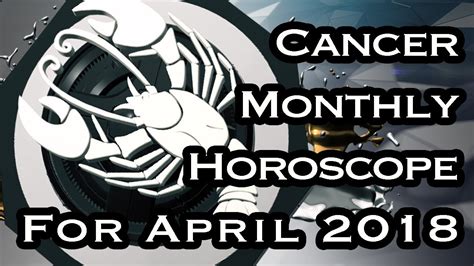 Discover without further delay what is preparing for you today, while. Cancer Horoscope | April Monthly Horoscopes 2018 In Hindi ...