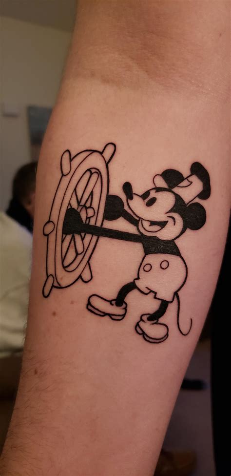 For the riverboat, see steamboat willie riverboat. Got my favorite Mickey on my arm. I would love to see ...