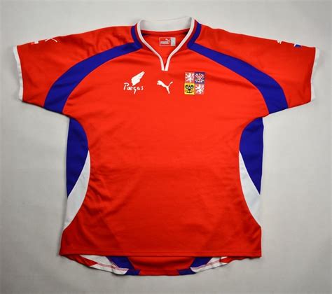 Check out our czech republic shirt selection for the very best in unique or custom, handmade pieces from our clothing shops. 2000-02 CZECH REPUBLIC SHIRT XL Football / Soccer ...