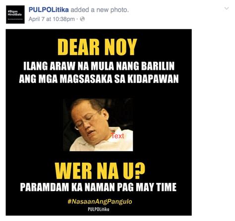 Descubre lo que meme aquino (memeaquino) encontró en pinterest, la colección de ideas más grande del mundo. Noy earns public ire for 'ignorance' on Kidapawan shooting ...