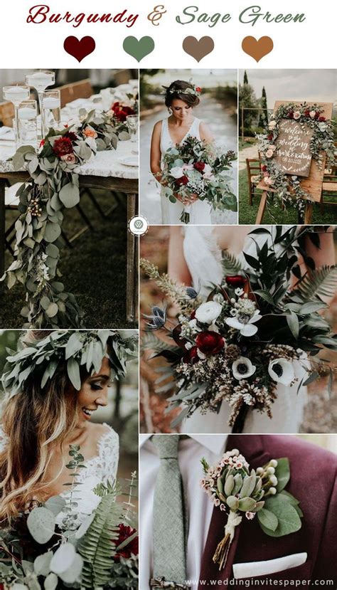 See more ideas about wedding, sage green wedding, wedding decorations. MARSALA-2019 Most Popular Wedding Colors for Fall and ...