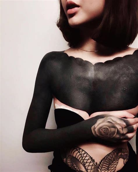 The blackout tattoo, however, makes use blackout sleeve tattoo faqs. "Blackout Tattoo" Trend Cloaks the Body in Black Ink to ...
