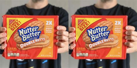 Nutter butter peanut butter sandwich cookies satisfy the peanut butter lovers in your family with a snack that's. Nutter Butter Released Double Nutty Cookies With 2X The Peanut Butter