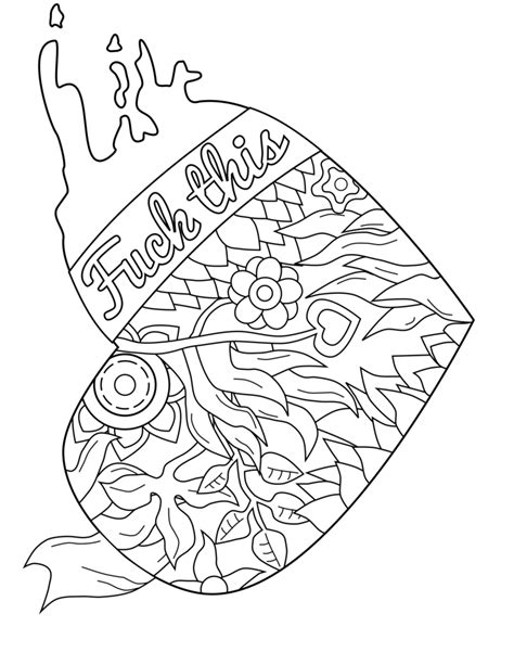 Coloring cuss word coloring pages 81wybbeq9ul free for adults. Curse Word Coloring Pages Free Printable at GetDrawings ...