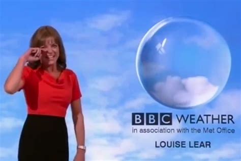 She is known for her work on bbc weather (1936), one o'clock news (1986) and six o'clock news (1984). BBC Weather presenter Louise Lear has unstoppable giggling fit live on air | London Evening ...