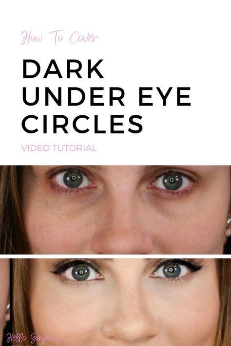 Experiment with the following routines. How to Cover Dark Under Eye Circles | Dark under eye, Dark ...