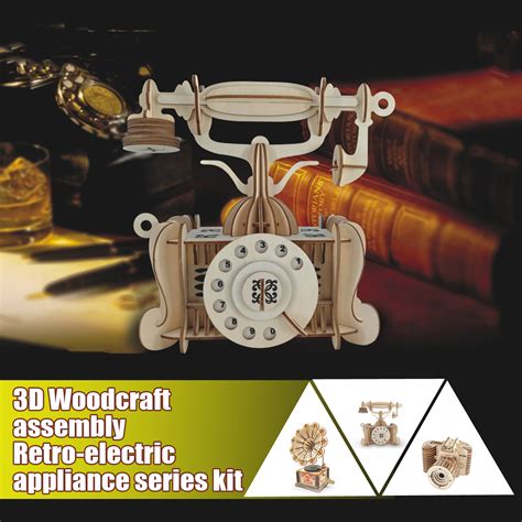 Check spelling or type a new query. 3D Woodcraft Assembly Retro-electric Appliance Series Kit ...