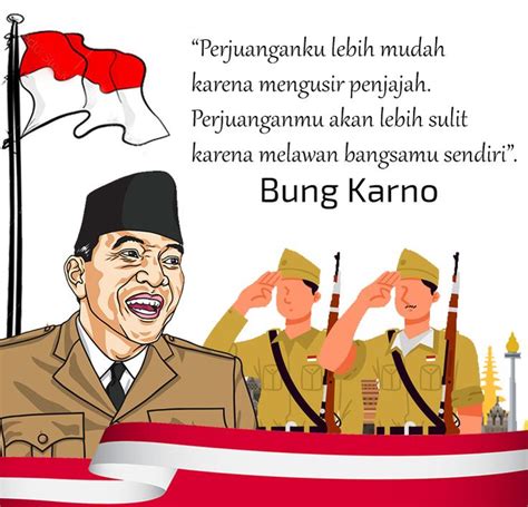 5 pahlawan ini juga berjuang untuk pendidikan indonesia. quote kata ucapan hari pahlawan | Poster, November, Sejarah