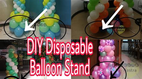 Great savings free delivery / collection on many items. DIY Balloon Stand (tagalog subtitle) / Disposable balloon stand - YouTube