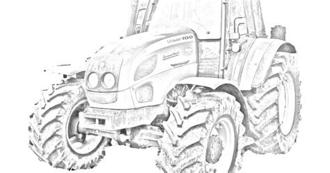 Simple tractor coloring pages elegant car coloring. Trattore Landini Vision 100 da stampare e colorare. Vedi l'originale su: http://tantitrattori.96 ...