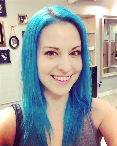 Penland wrote in an email that he and his wife, sally. Dodger dyed her hair Bulma-Blue. It's... It's Doogerful ...