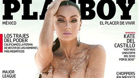 La actriz Ivonne Montero posa para la revista Playboy México del mes de 