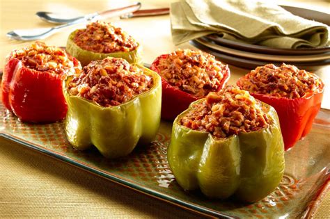 Explore the best travel guide 2021 for enchanting island. Pimiento Relleno (Puerto Rican Stuffed Peppers)