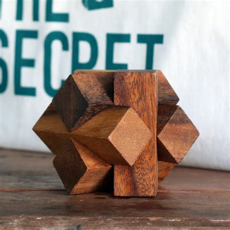 How to disassemble and reassemble a six (6) piece wooden star shaped puzzle. Mini Lumberjack - Six Piece Diagonal Burr Puzzle with Free ...