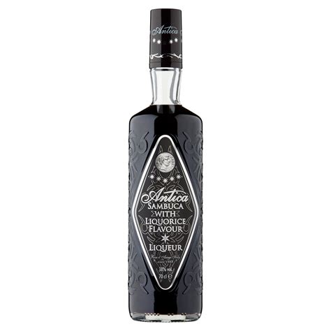 A wanke acca sannan a rege a zuba a madambaci ya yayi rabin. Antica Sambuca with Liquorice Flavour Liqueur 70cl | Liqueurs | Iceland Foods