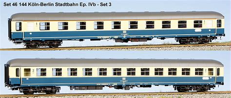 Lsmodels, le spécialiste du train miniature et du modélisme belge. LS Models Set of 2 Passenger cars Koln-Berlin Express. Set #3 - EuroTrainHobby